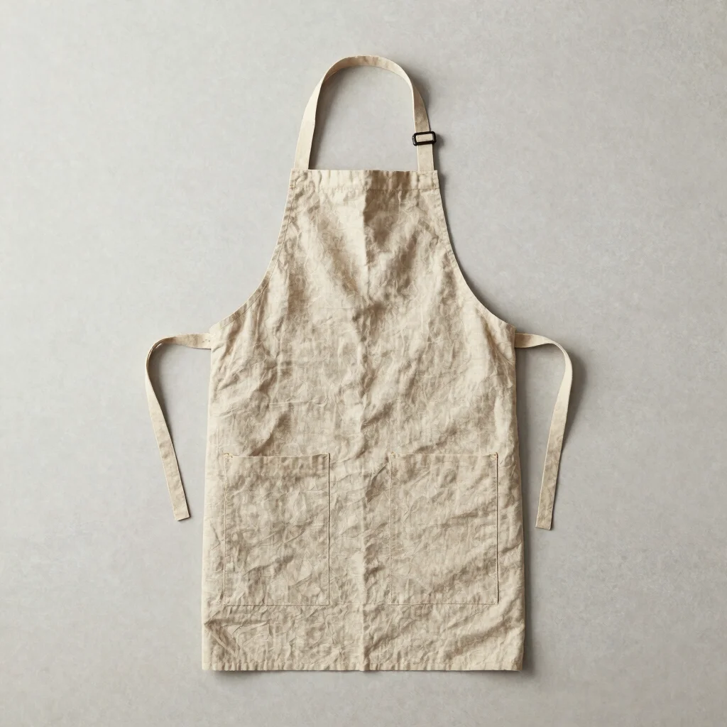 Crossback Linen Apron